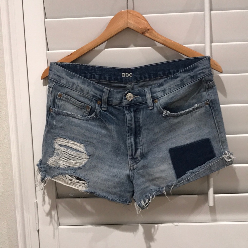 Urban Outfitters BDG destructed denim shorts